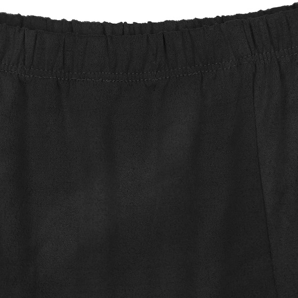 Urban CoCo Women's Casual Stretch Jersey Solid Elastic Waist A-Line Midi Skirt - Picture 5 of 15